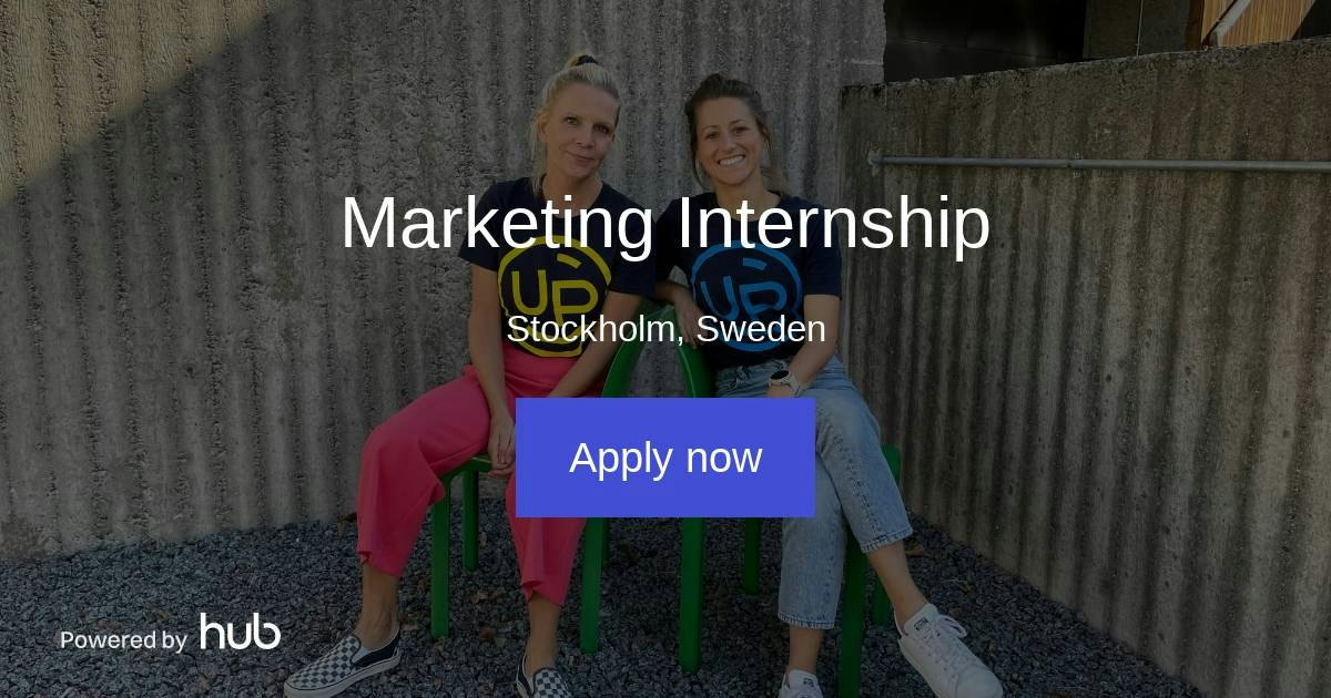 The Hub | Marketing Internship | Upotential - The Gym for Mental Fitness®