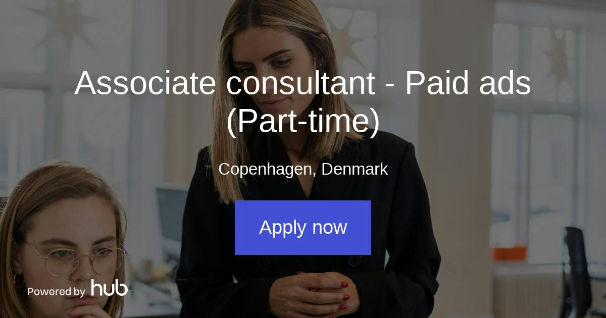 Part Time Ad The Hub | Associate consultant - Paid ads (Part-time) | Growbix