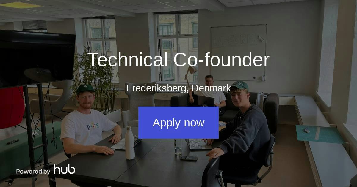 The Hub | Technical Co-founder | In-form