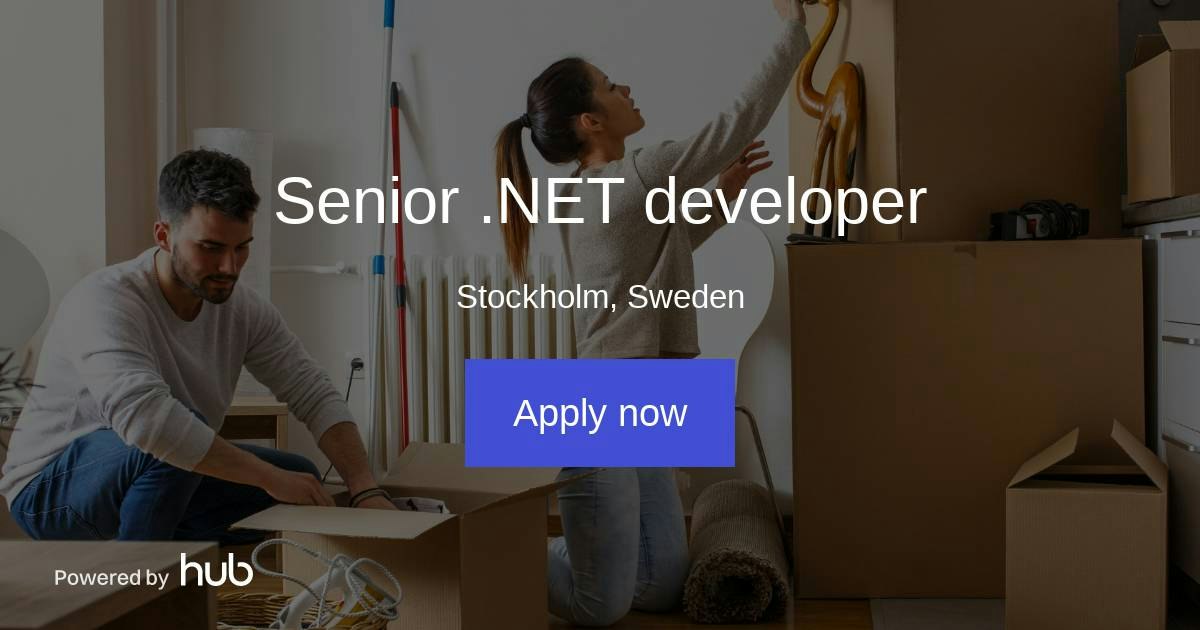 The Hub | Senior .NET developer | Samtrygg