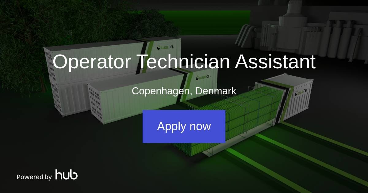 The Hub | Operator Technician Assistant | Algiecel A/S
