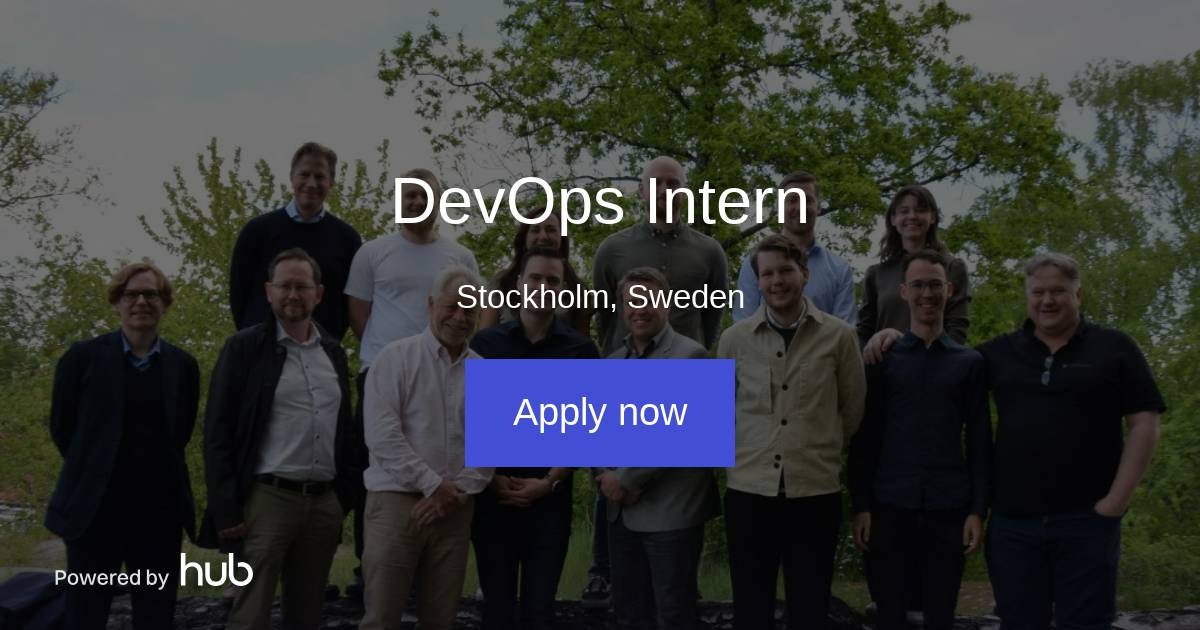 The Hub | DevOps Intern | IPercept Technology AB