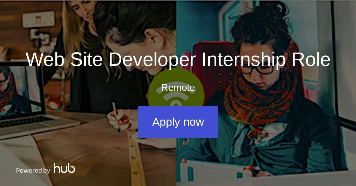 The Hub | Web Site Developer Internship Role | Visiple