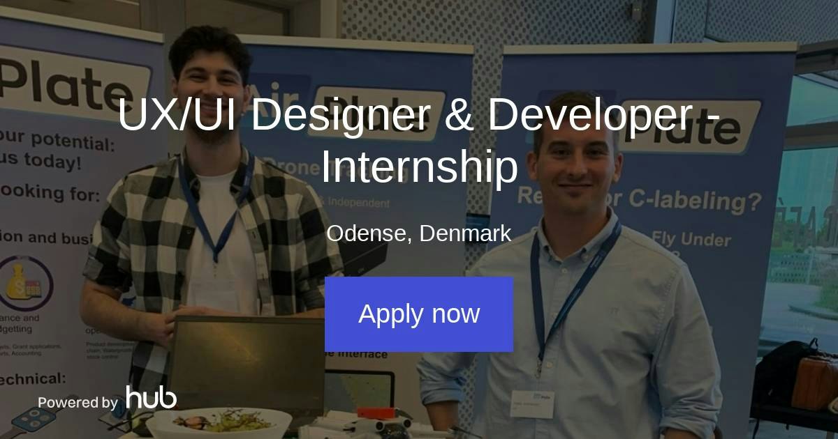 The Hub | UX/UI Designer & Developer - Internship | AirPlate