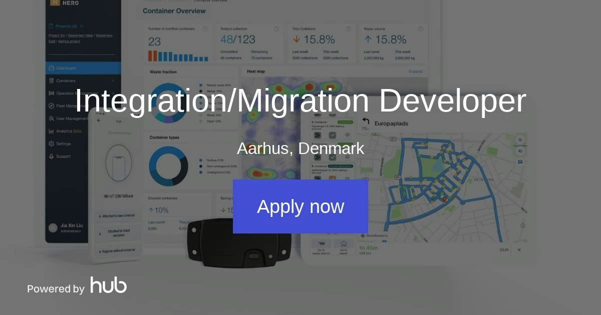 Migration Developer The Hub | Integration/Migration Developer | WasteHero
