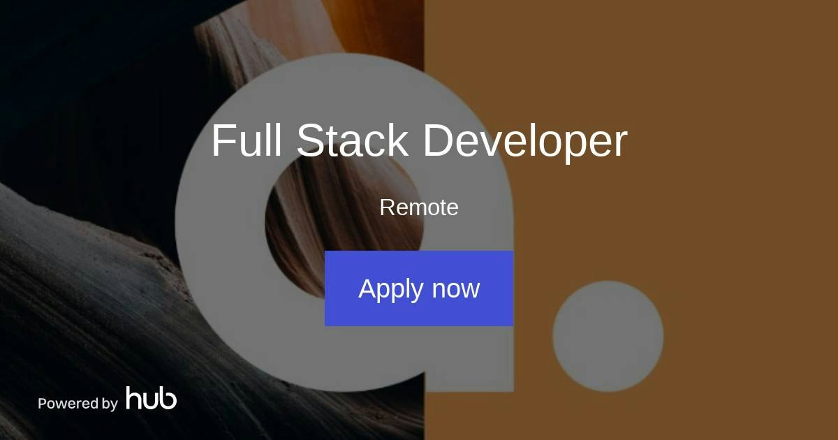 The Hub | Full Stack Developer | Aila