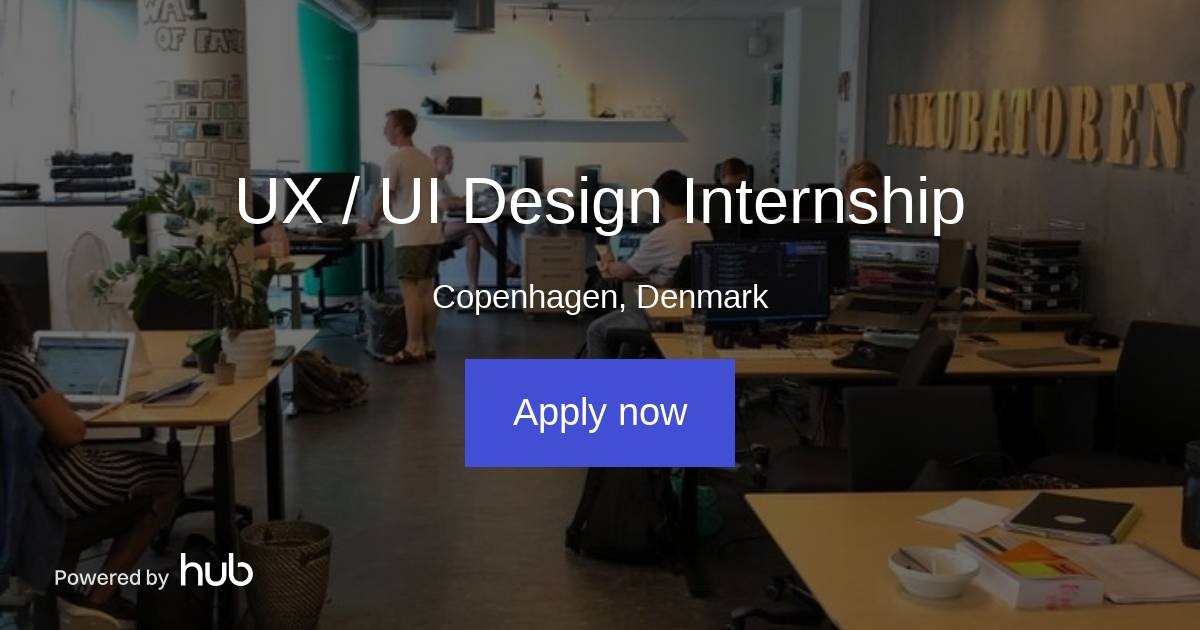 The Hub | UX / UI Design Internship | focalx
