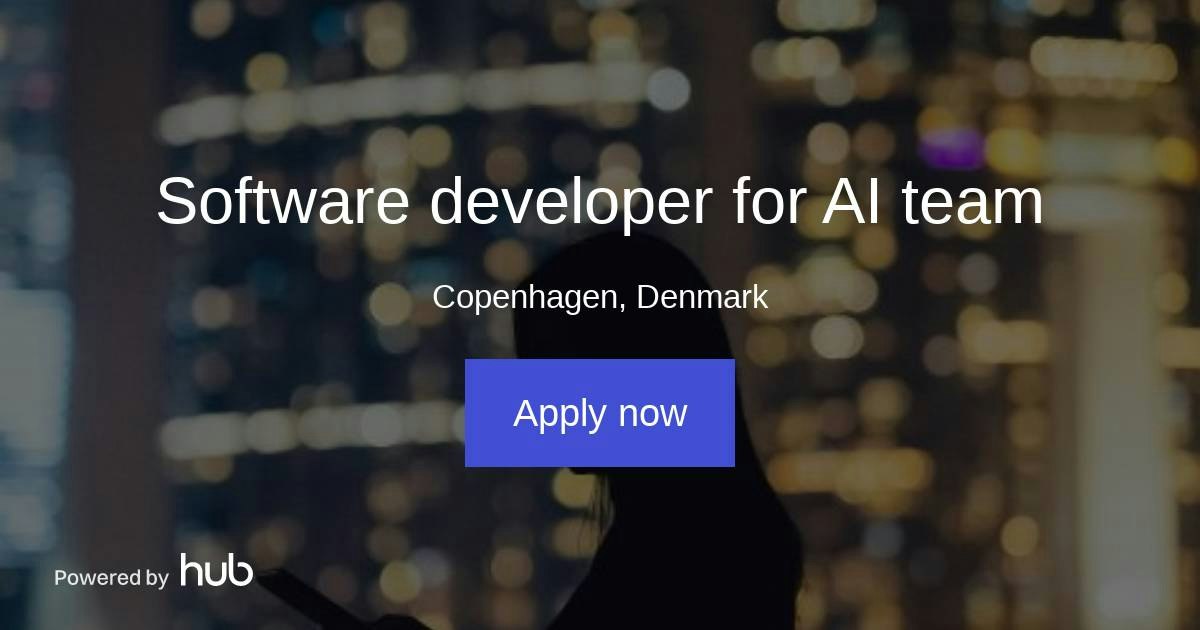 The Hub | Software developer for AI team | Blackwood Seven A/S