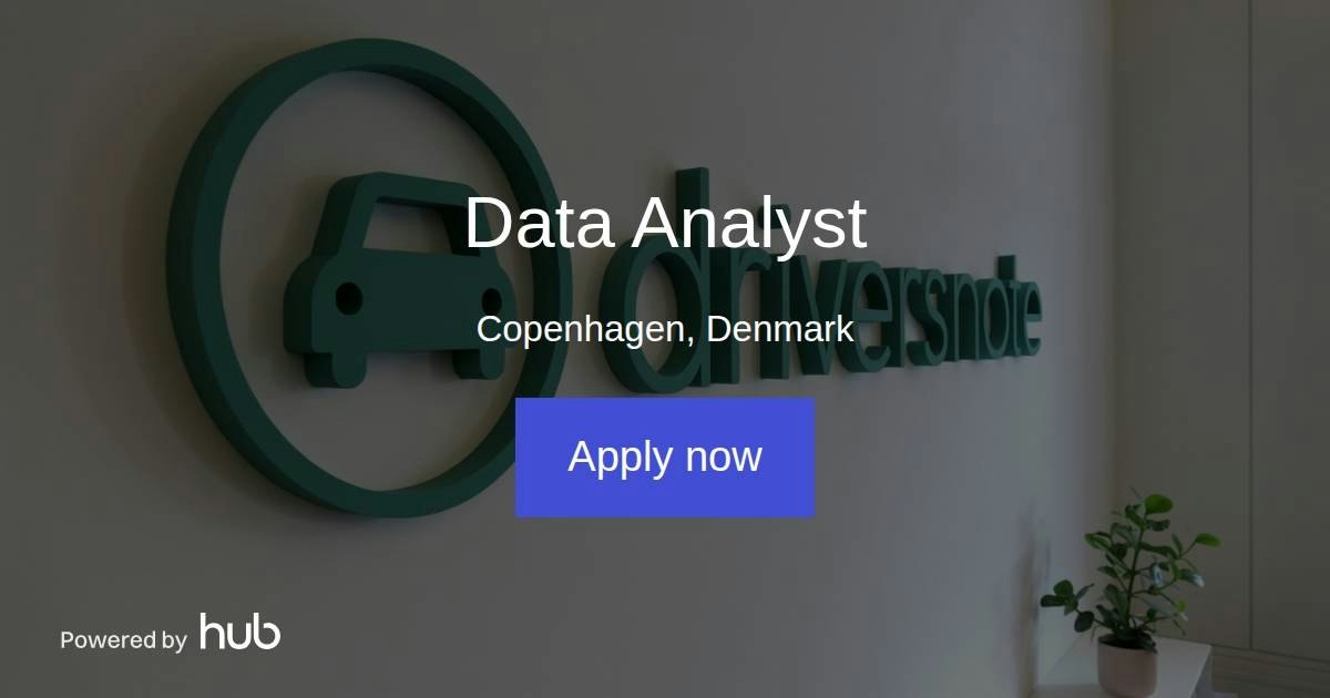 Driversnote Icon The Hub | Data Analyst | Driversnote