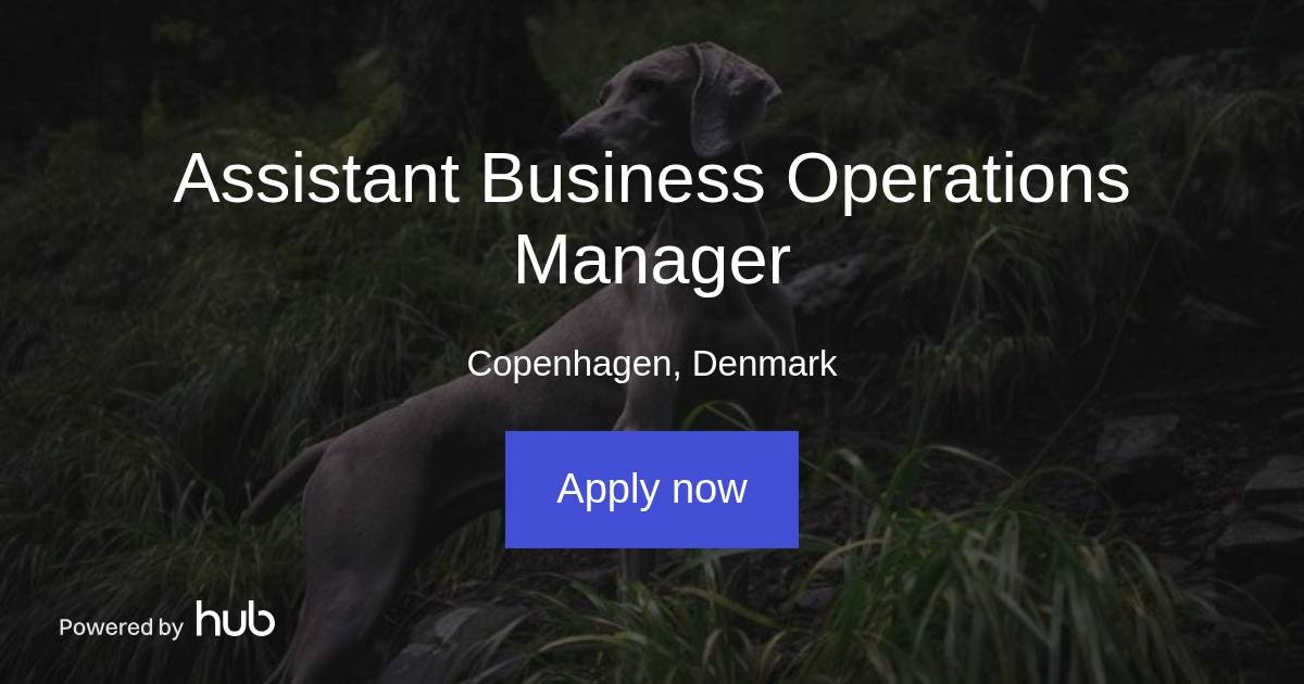The Hub Assistant Business Operations Manager MyPeterinarian
