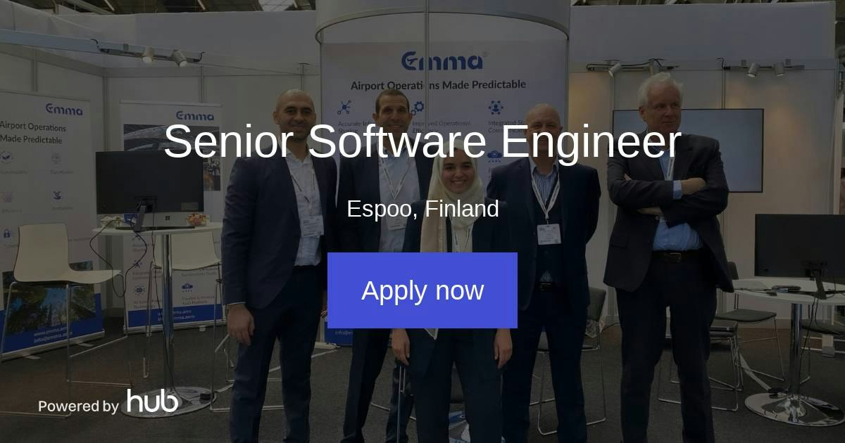 The Hub | Senior Software Engineer | Emma Systems