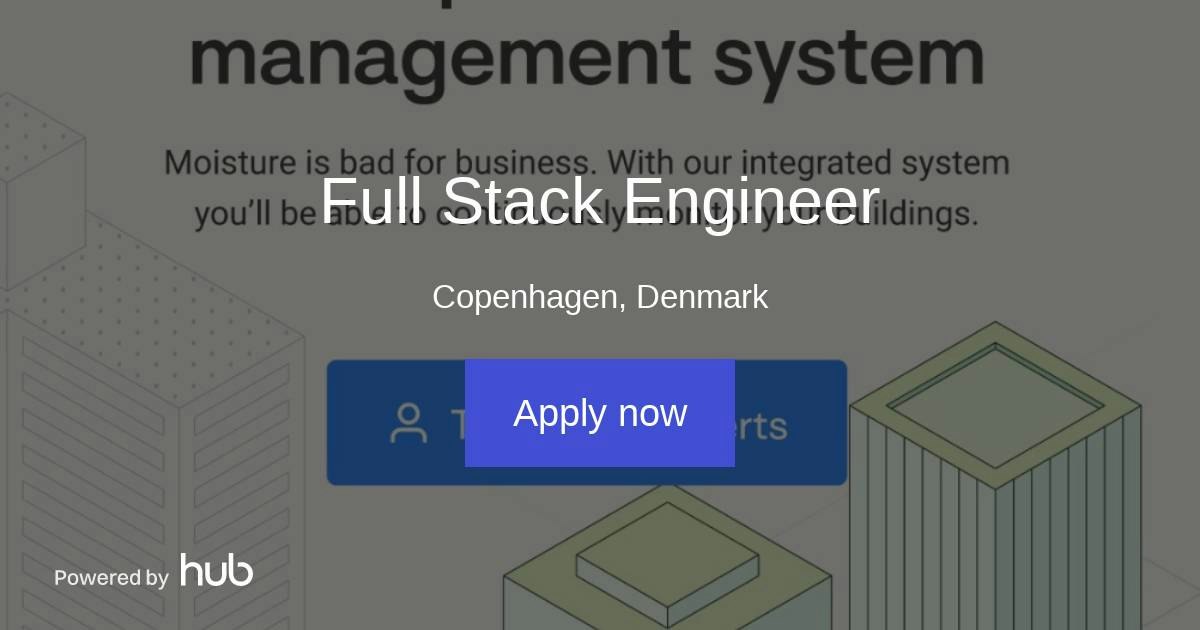 The Hub | Full Stack Engineer | Tector