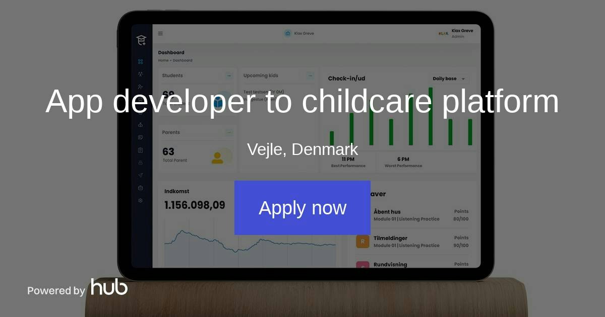 The Hub | App developer to childcare platform | Minibook