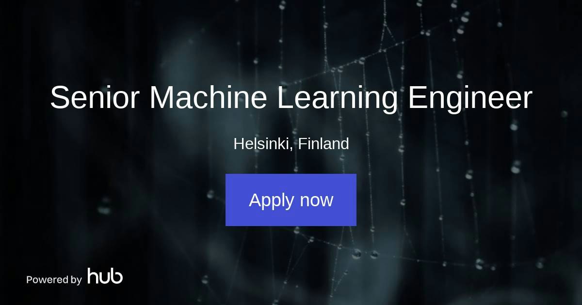 The Hub | Senior Machine Learning Engineer | iconicchain