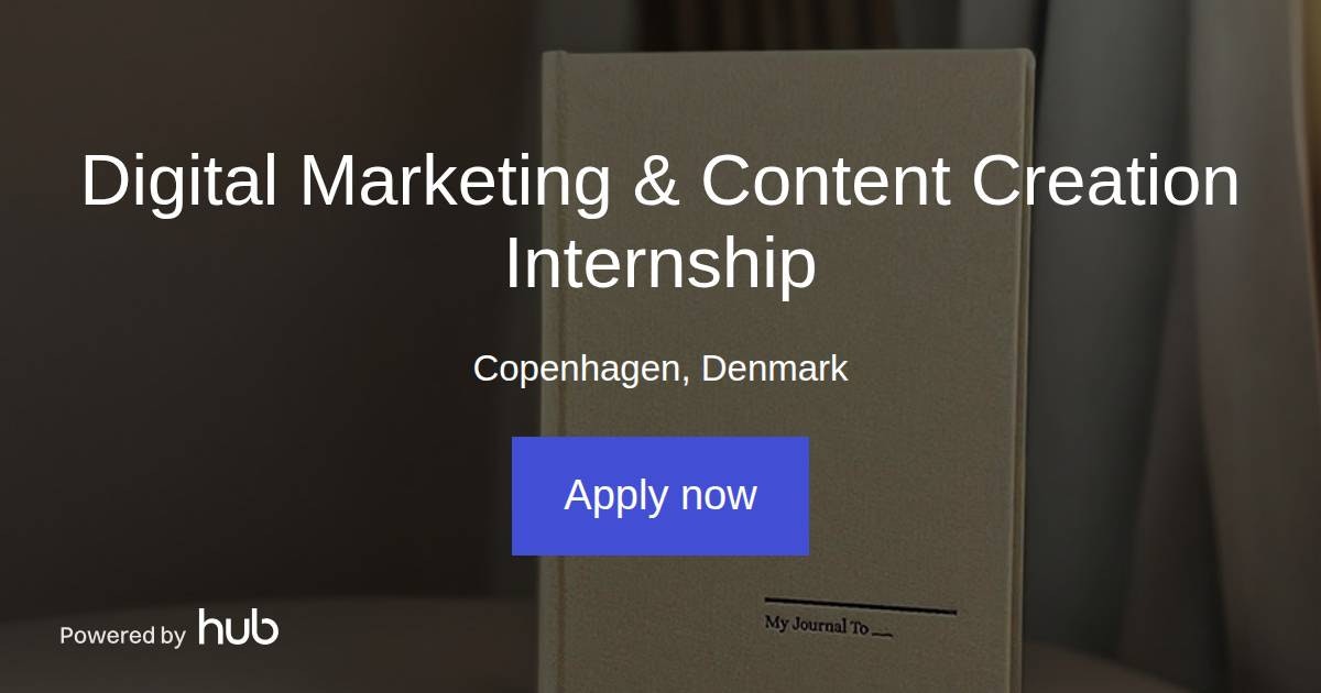 The Hub Digital Marketing & Content Creation Internship My Journal To_