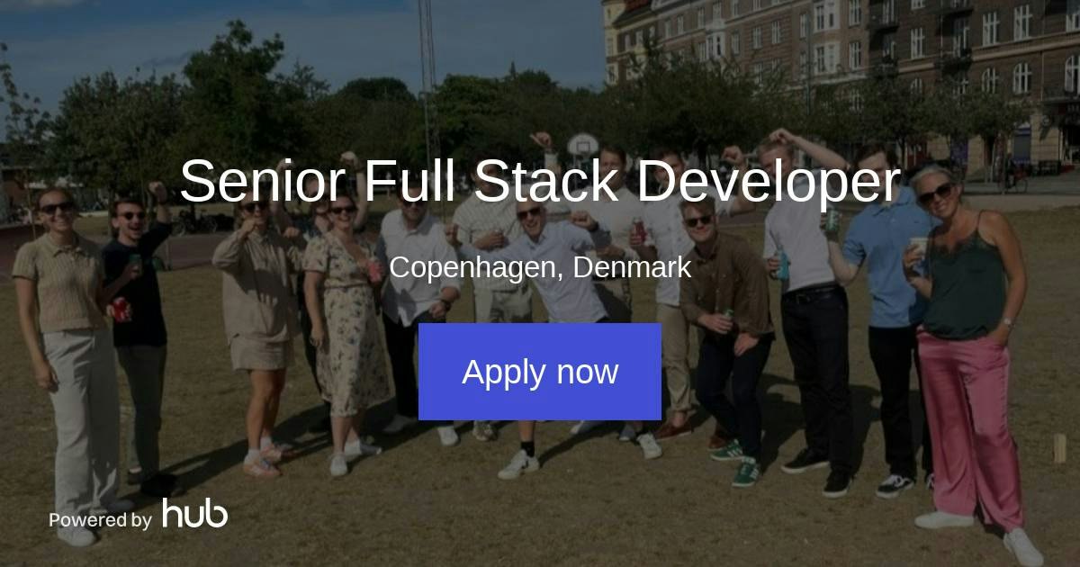 The Hub | Senior Full Stack Developer | Autoflows