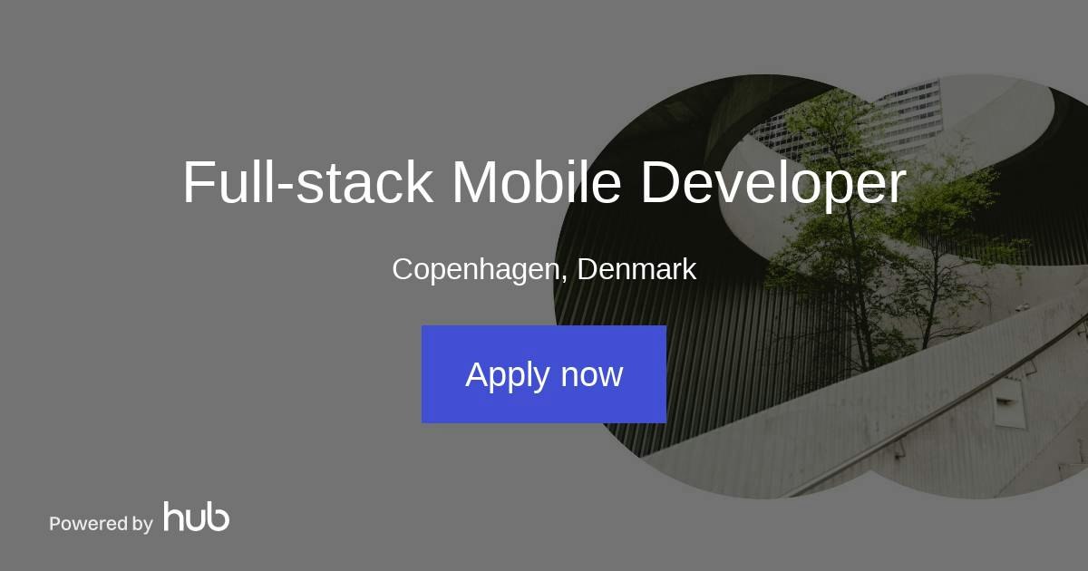 The Hub | Full-stack Mobile Developer | SENPAGE