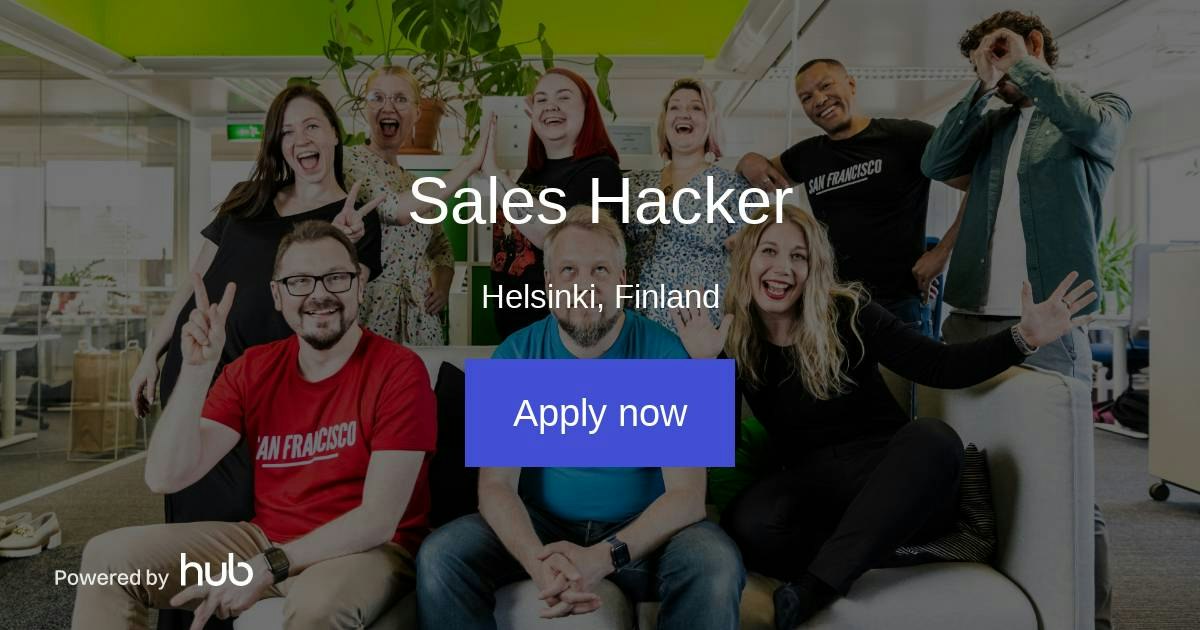 The Hub | Sales Hacker | Valosan