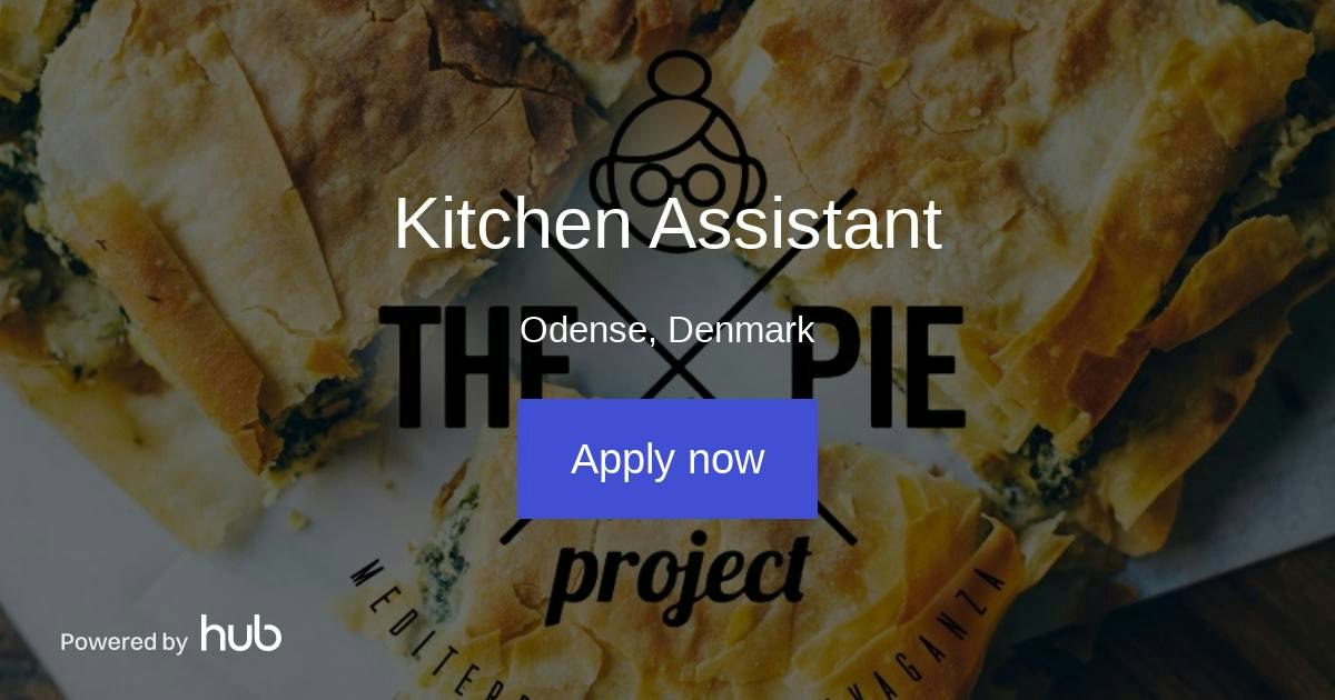 The Hub | Kitchen Assistant | The Pie Project