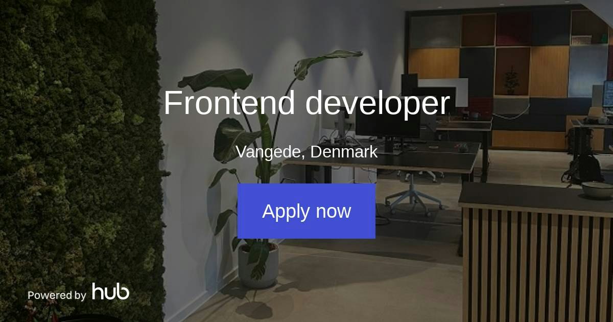 The Hub | Frontend developer | Flowplan