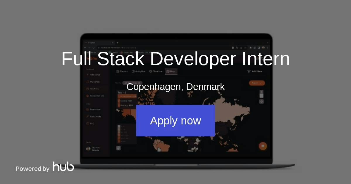 The Hub | Full Stack Developer Intern | WARM (World Airplay Radio Monitor)