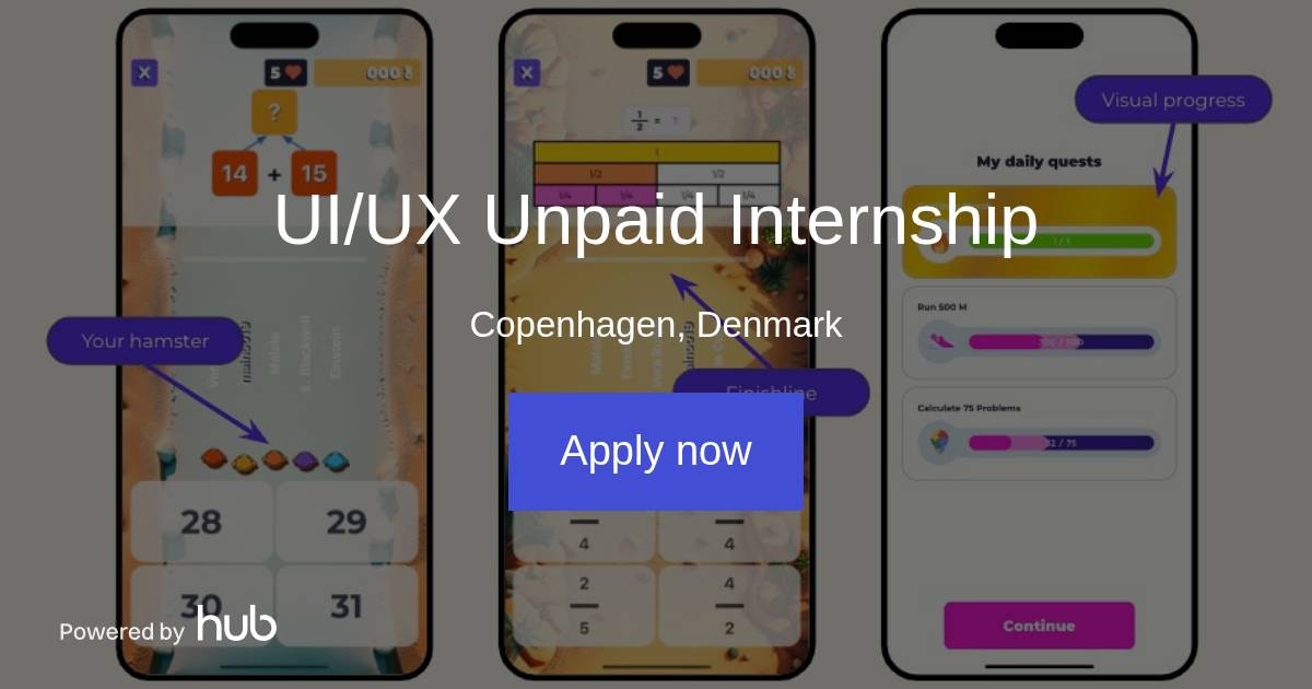 The Hub | UI/UX Unpaid Internship | Planet Peanut