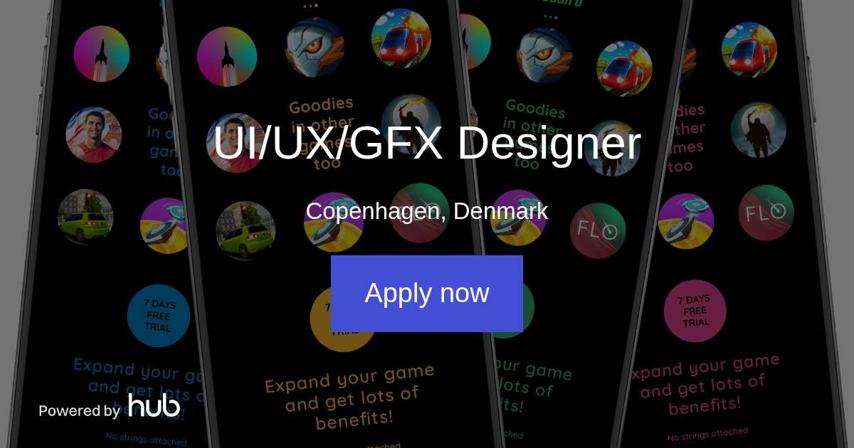 The Hub | UI/UX/GFX Designer | Multiscription ApS
