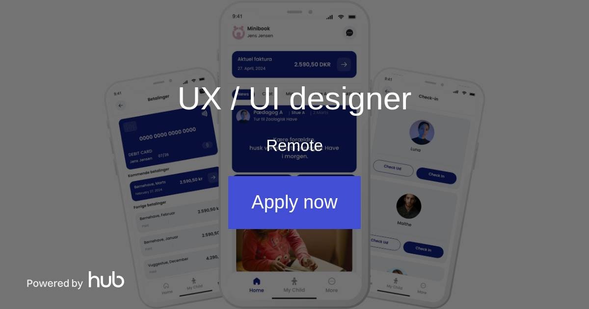 The Hub | UX / UI designer | Minibook