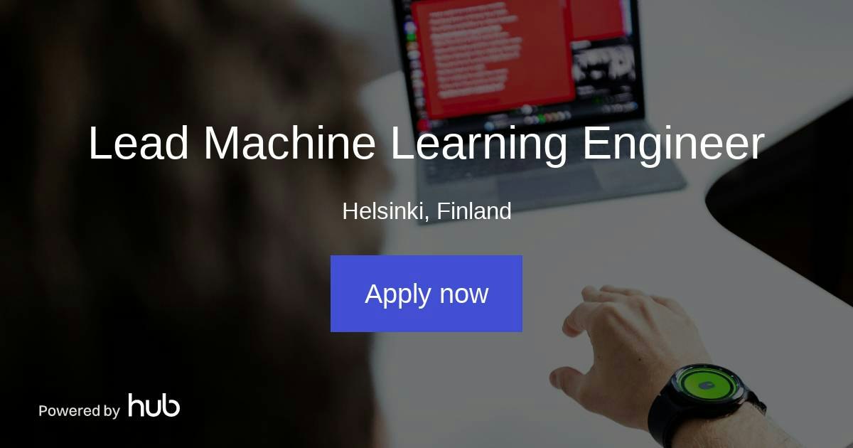 The Hub | Lead Machine Learning Engineer | Doublepoint