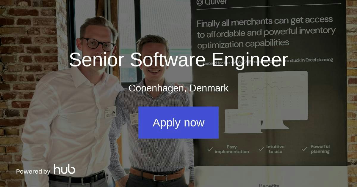 The Hub | Senior Software Engineer | Quiver