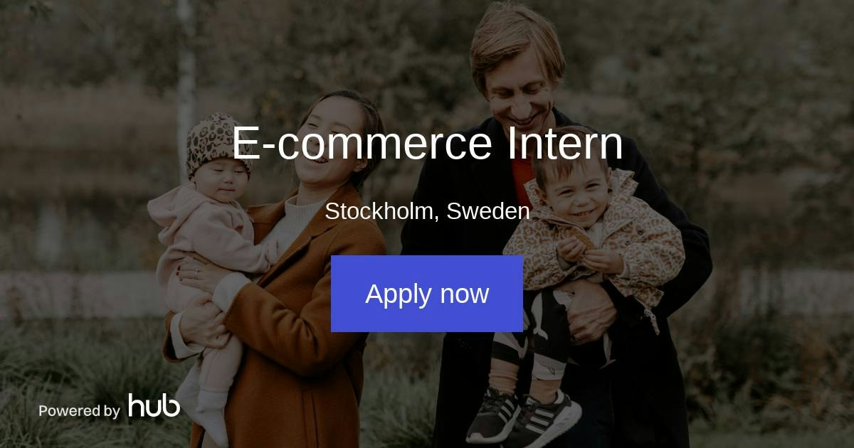 The Hub | E-commerce Intern | Parently