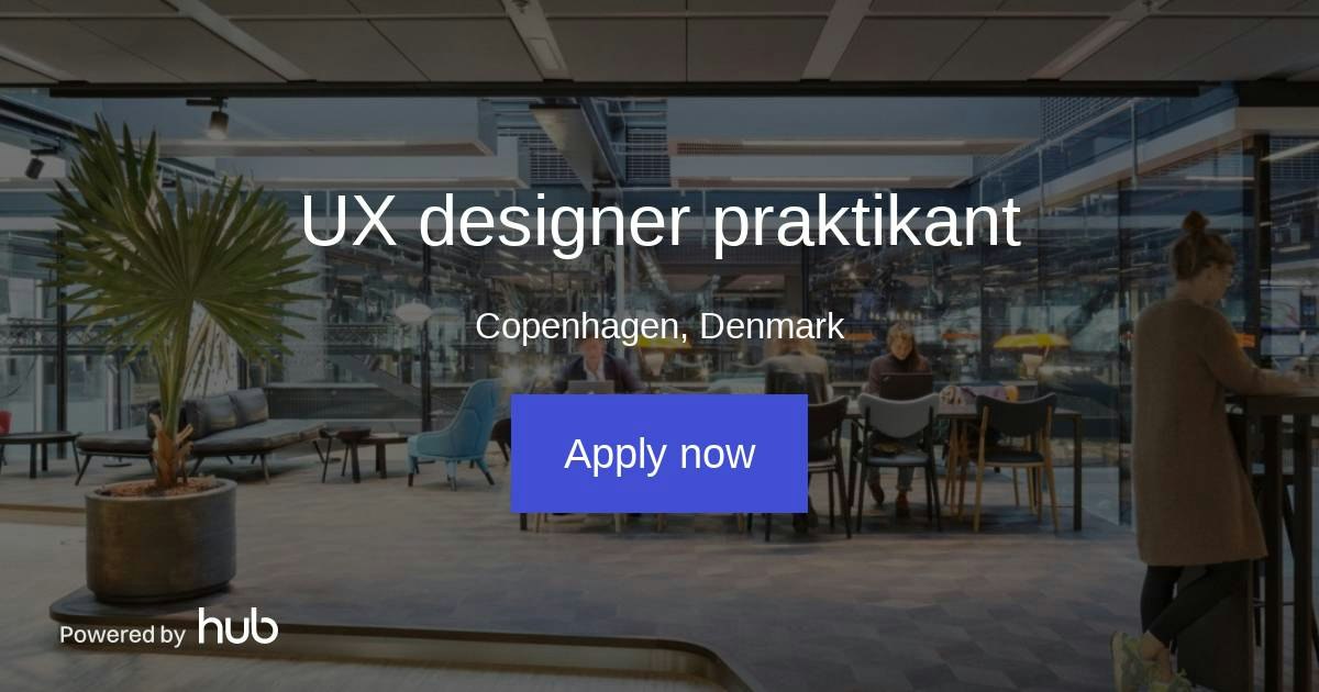 The Hub | UX designer praktikant | Fysiofresh