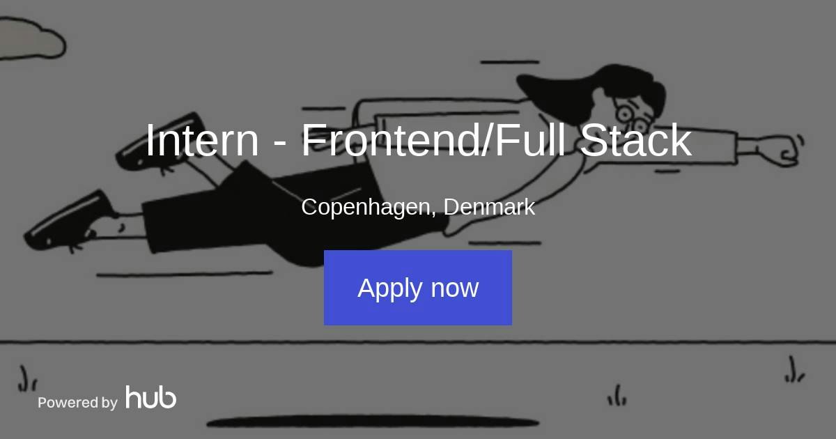 The Hub | Intern - Frontend/Full Stack | Dreamplan.io