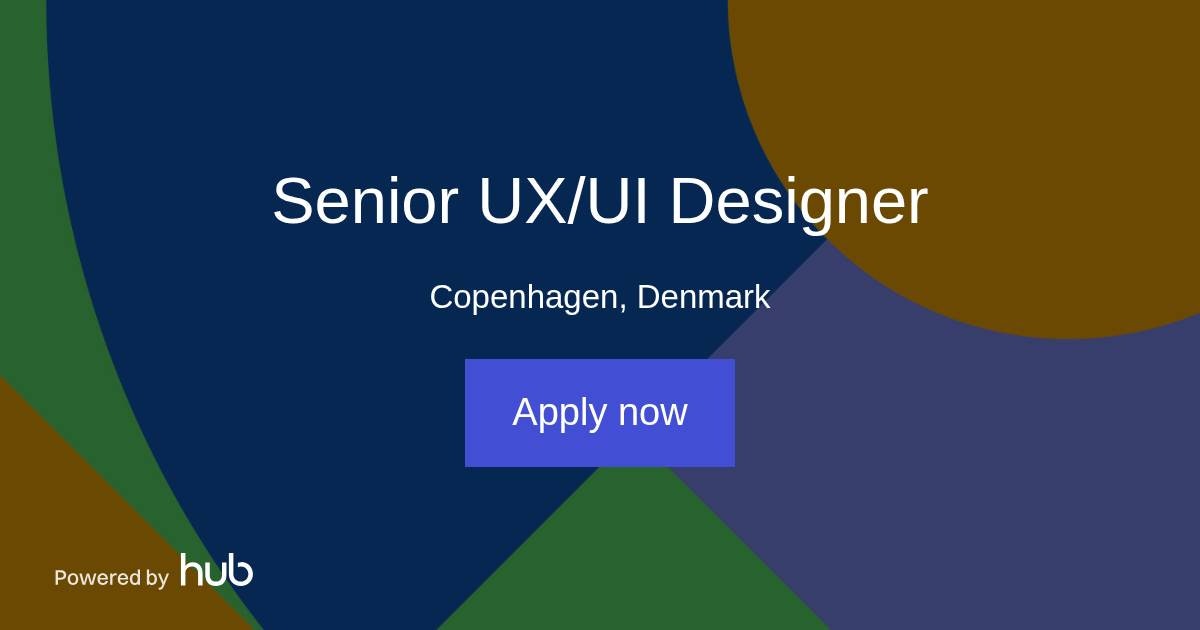 The Hub | Senior UX/UI Designer | Global Media Platform™
