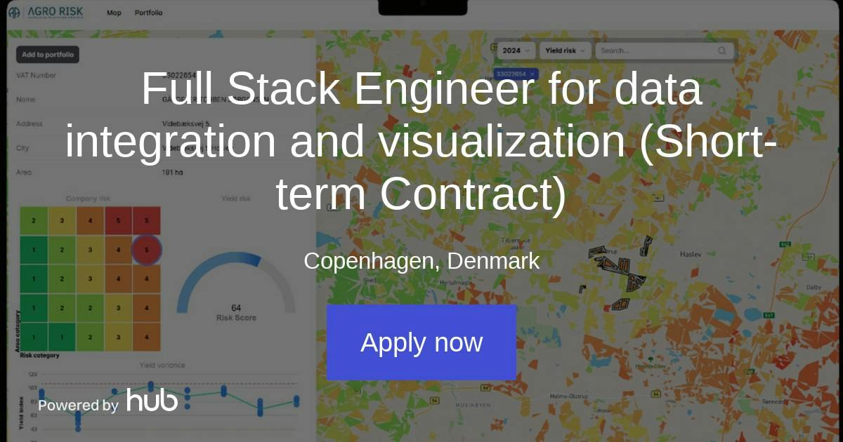 The Hub | Full Stack Engineer for data integration and visualization ...