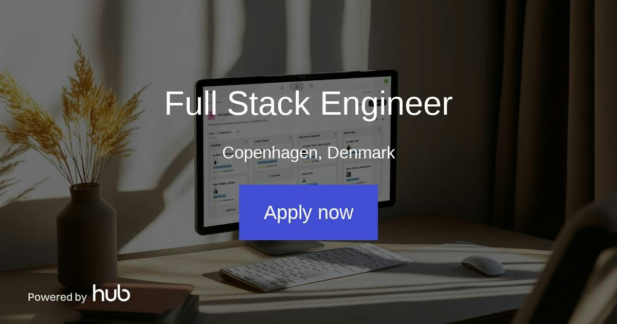 The Hub | Full Stack Engineer | Pebble.so