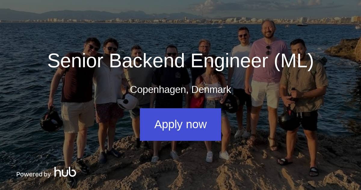 The Hub | Senior Backend Engineer (ML) | Fullview