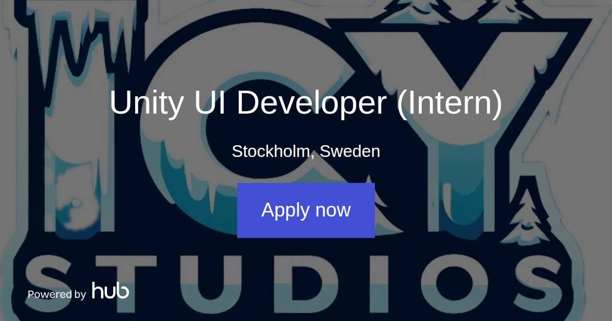 The Hub | Unity UI Developer (Intern) | Icy Studios