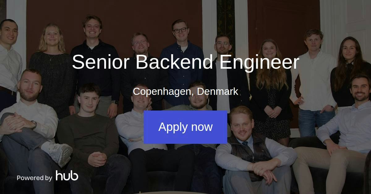The Hub | Senior Backend Engineer | Pandektes