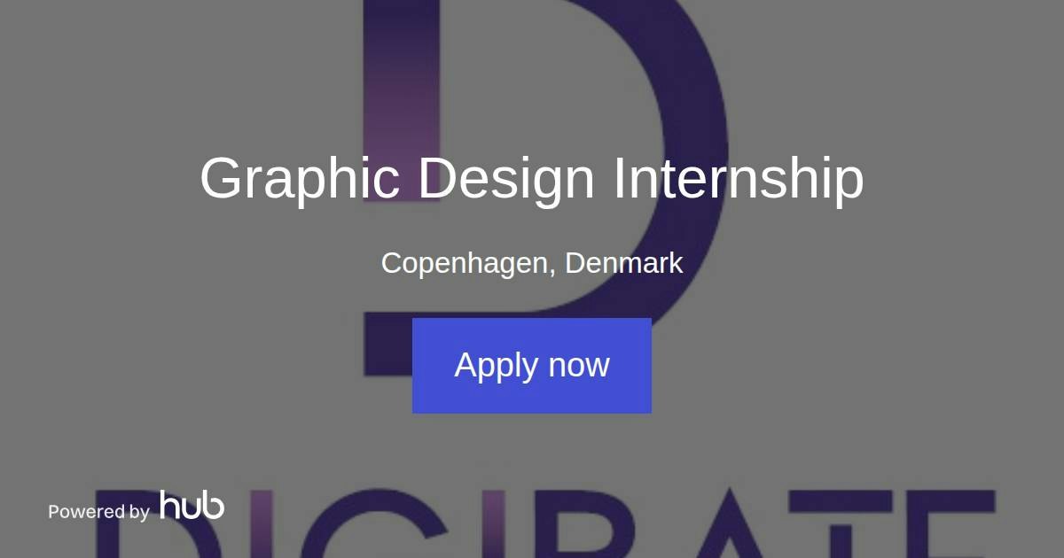 The Hub | Graphic Design Internship | Digibate