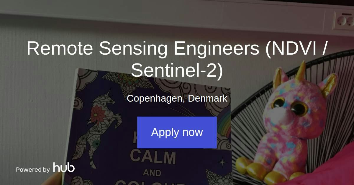 The Hub | Remote Sensing Engineers (NDVI / Sentinel-2) | Fauna Smart ...