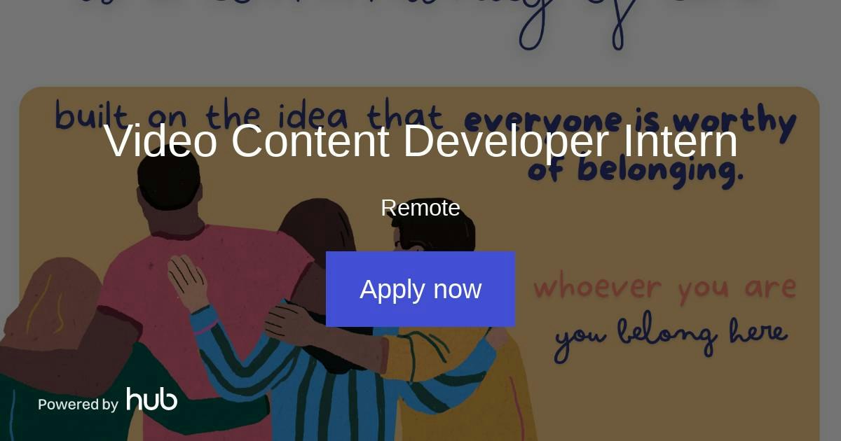 The Hub | Video Content Developer Intern | nabo