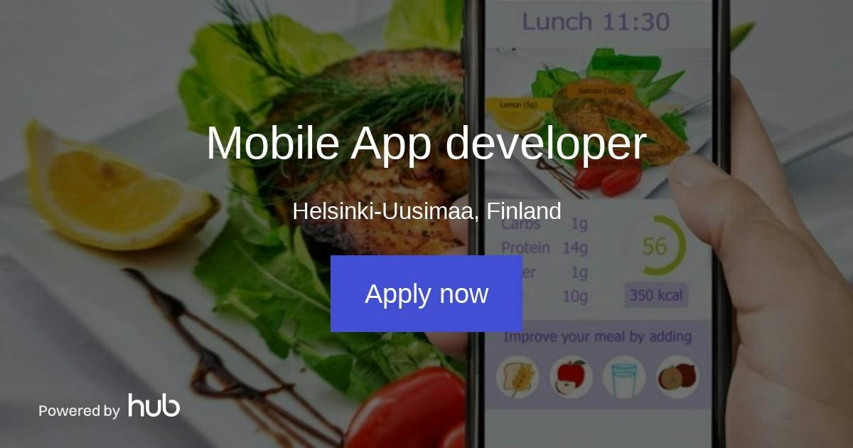 The Hub | Mobile App developer | Nutrilyser