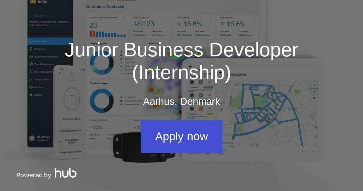 The Hub | Junior Business Developer (Internship) | WasteHero