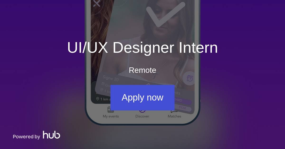 The Hub | UI/UX Designer Intern | Krown