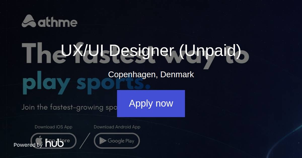 The Hub | UX/UI Designer | athme