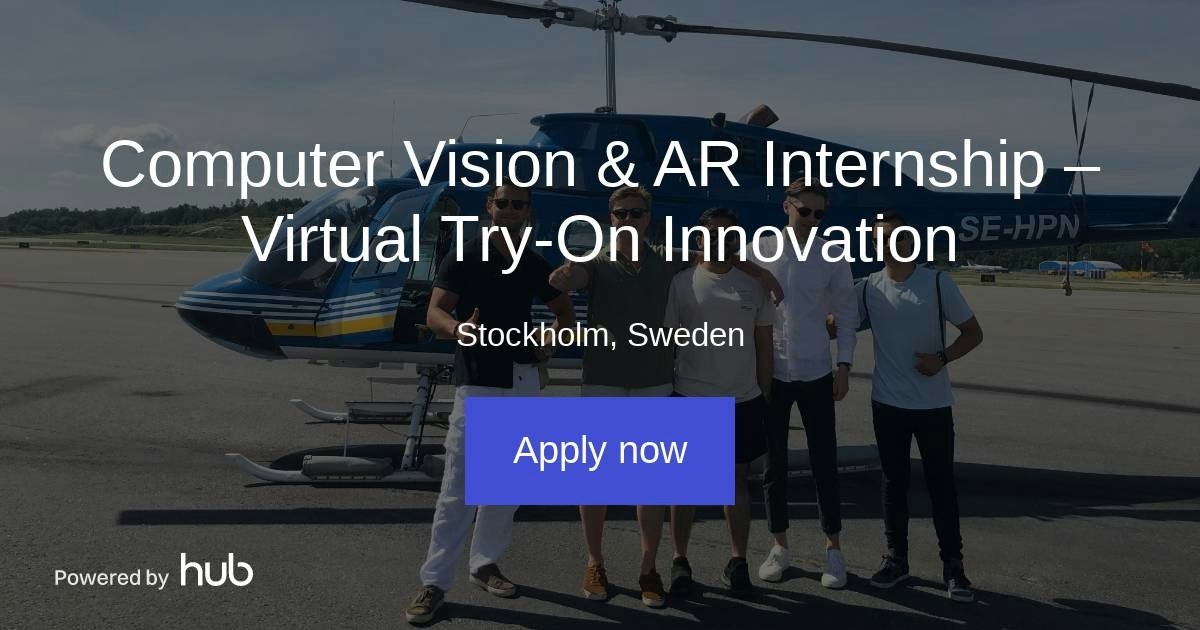 The Hub | Computer Vision & AR Internship – Virtual Try-On Innovation ...