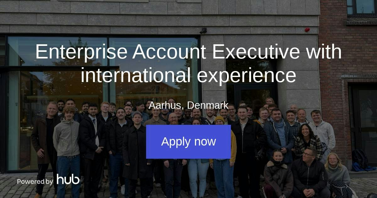 The Hub | Enterprise Account Executive with international experience ...