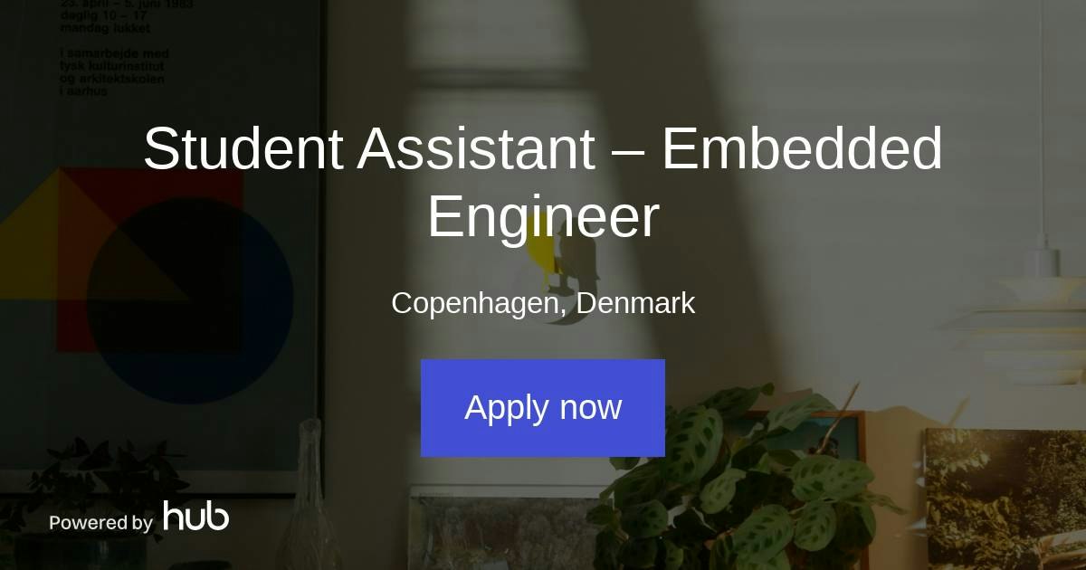 The Hub | Student Assistant – Embedded Engineer | Birdie