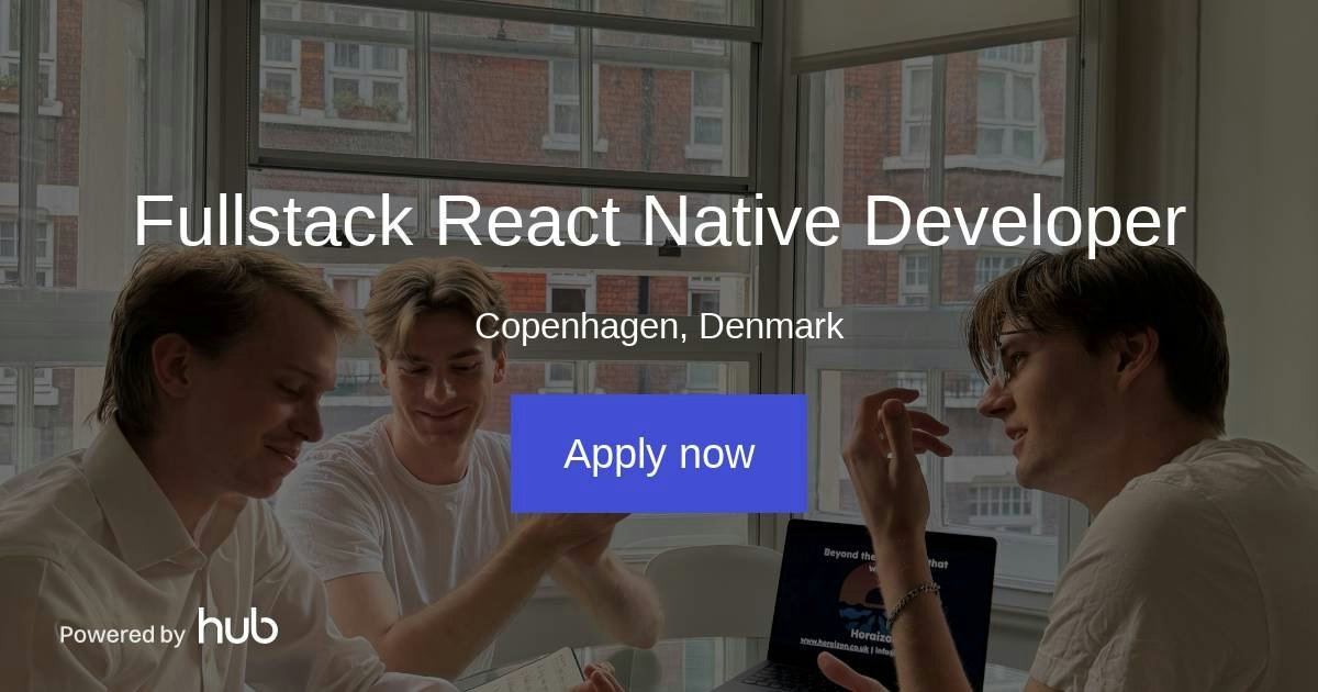 The Hub | Fullstack React Native Developer | Horaizon